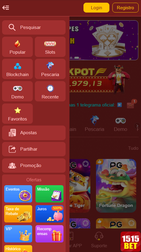 1515bet.com Mobile App